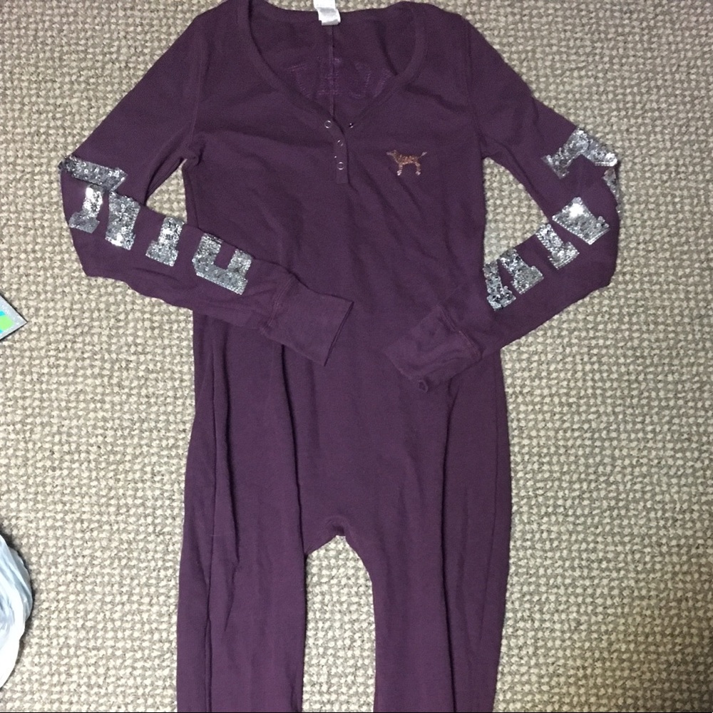 Vs pajama bling onesie